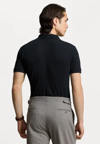 Camiseta Polo de Botão R&L Preto