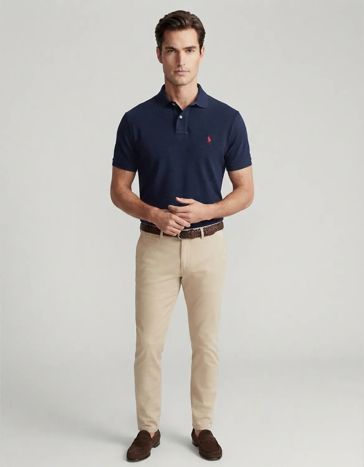 Camisa Polo de Botão Rauph Lauren