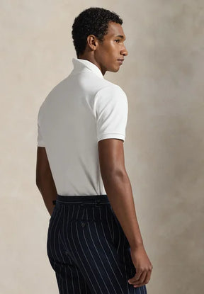 Camiseta Polo de Botão R&L Branco