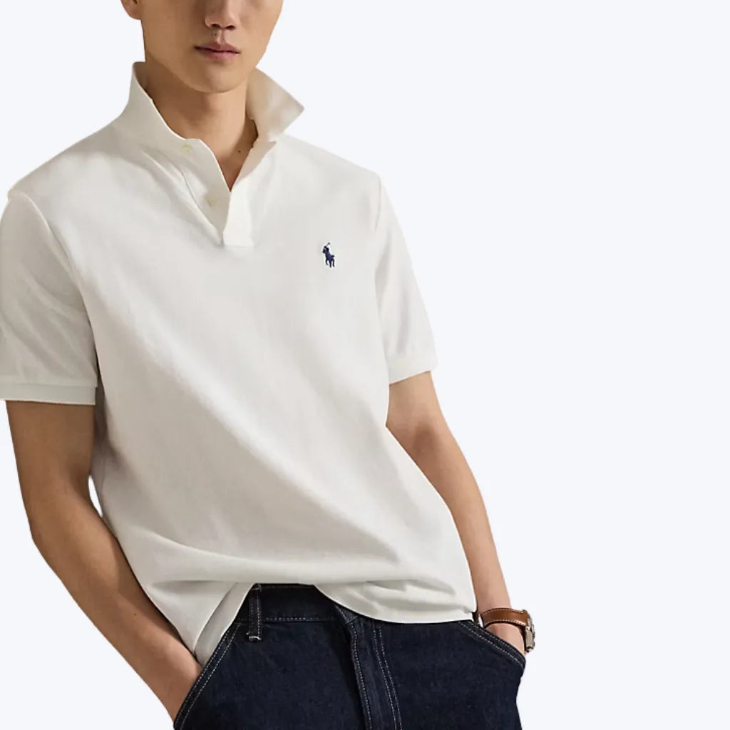 Camiseta Polo de Botão Ralph Lauren