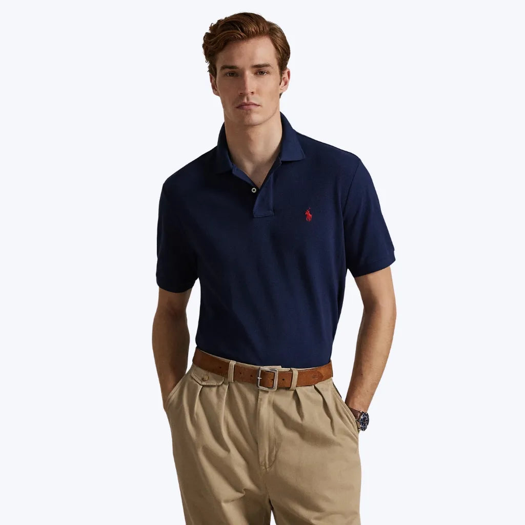 Camiseta Polo de Botão Ralph Lauren