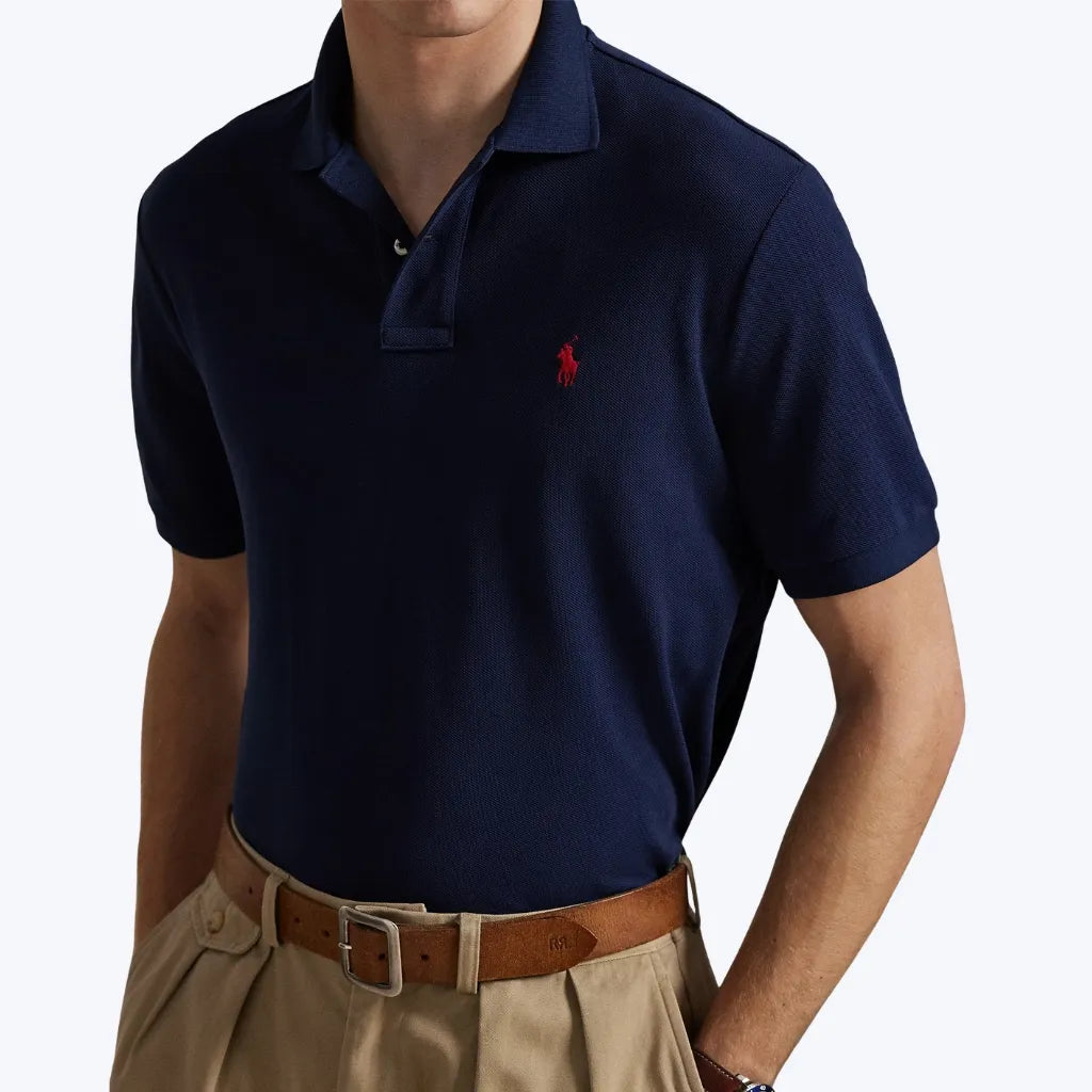 Camiseta Polo de Botão Ralph Lauren
