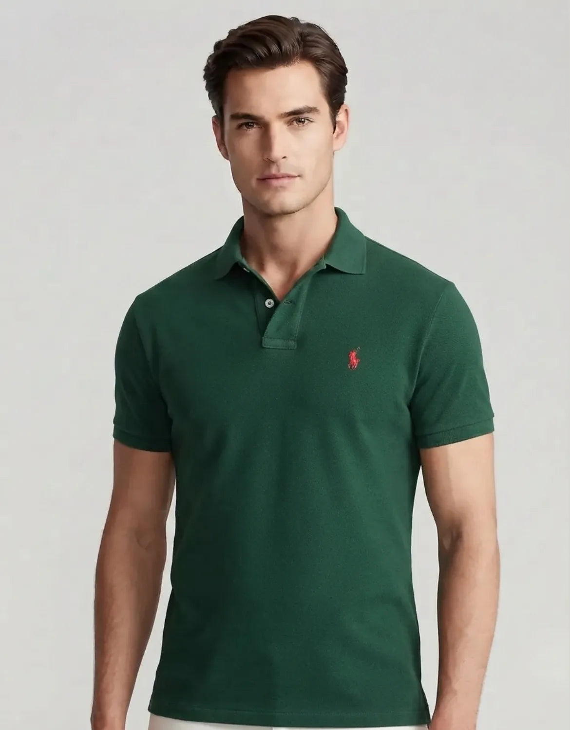 Camisa Polo de Botão Rauph Lauren