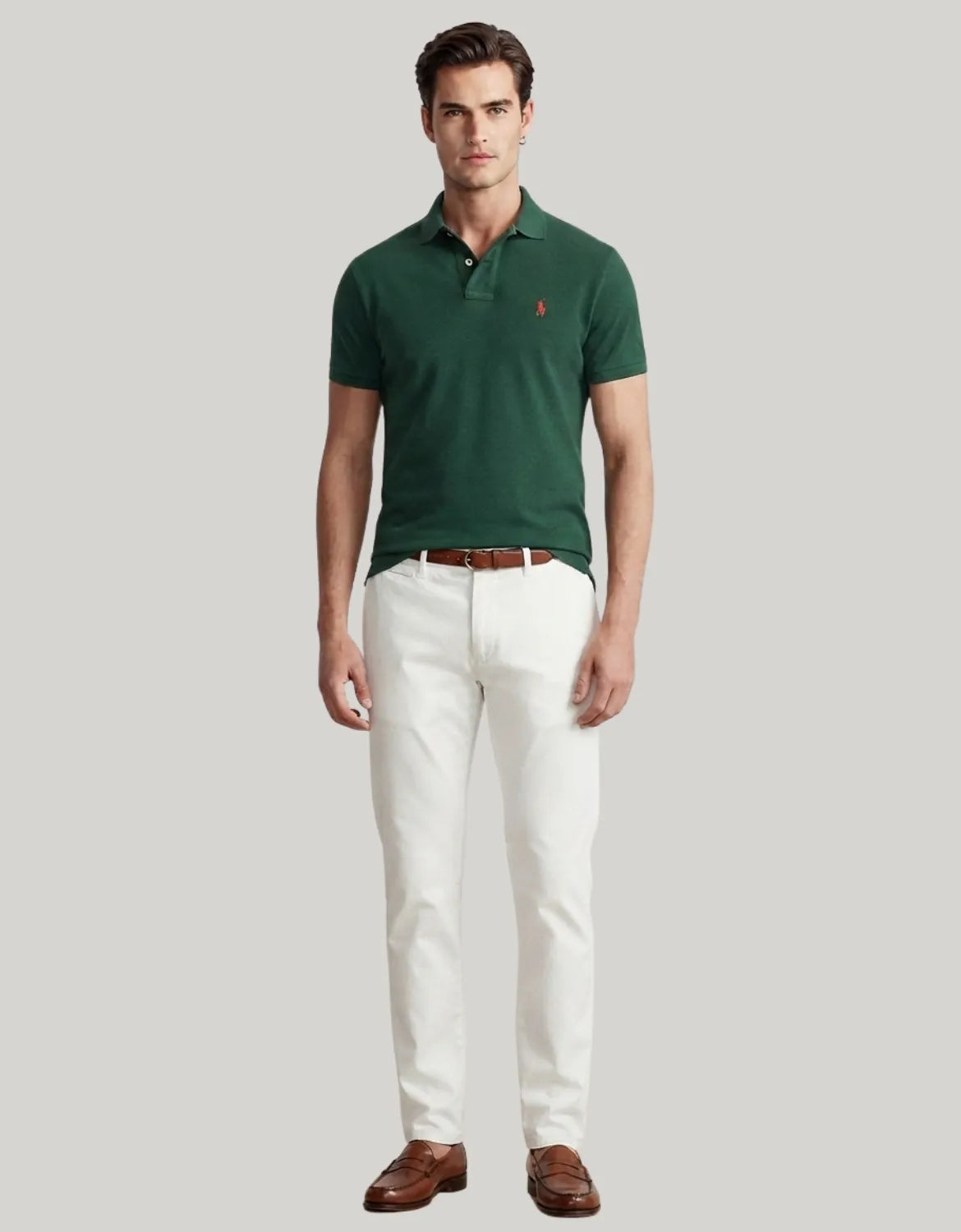 Camisa Polo de Botão Rauph Lauren
