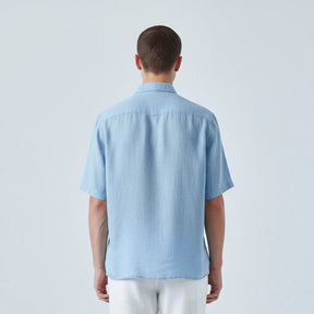 Camisa Linho Manga Curta