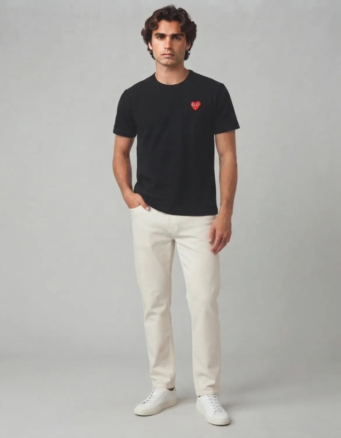 Camiseta CDG Corazón