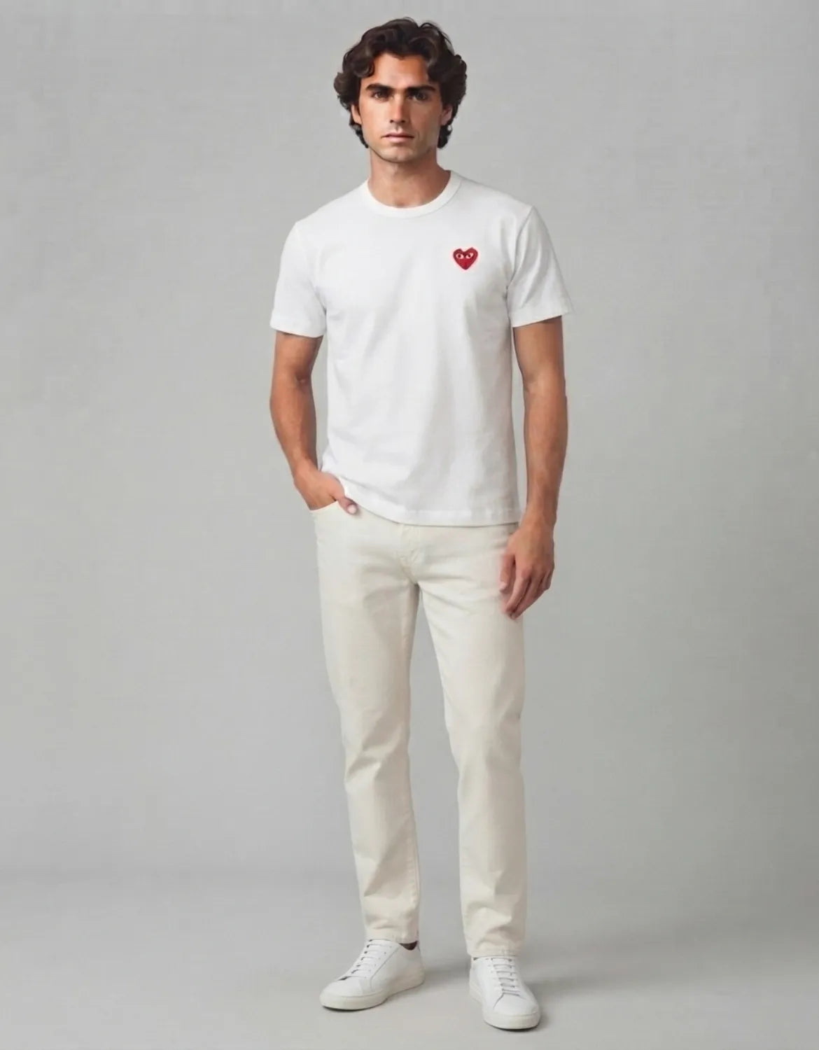 Camiseta CDG Corazón