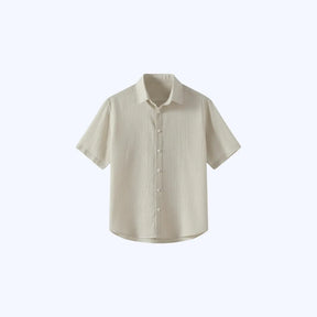 Camisa Linho Manga Curta