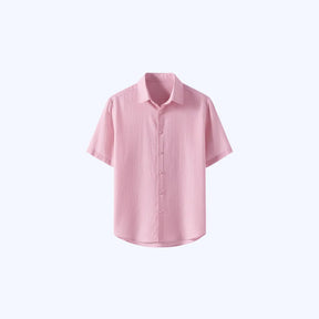 Camisa Linho Manga Curta