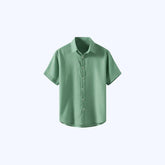 Camisa Linho Manga Curta