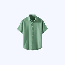 Camisa Linho Manga Curta