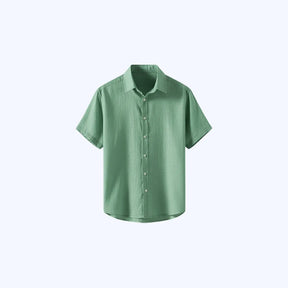 Camisa Linho Manga Curta