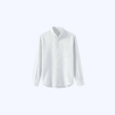 Camisa 100% Linho Gola Mandarim