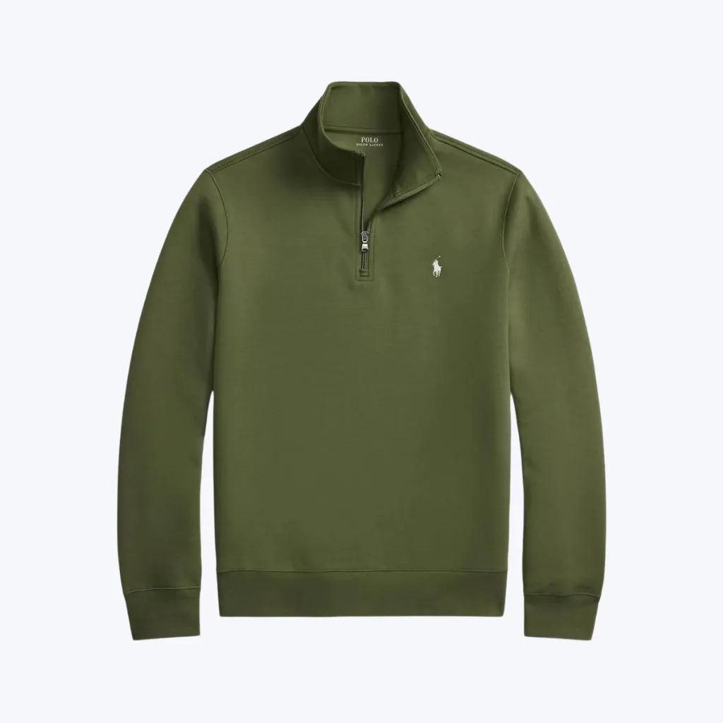 Moletom com Zíper Parcial Rauph Lauren