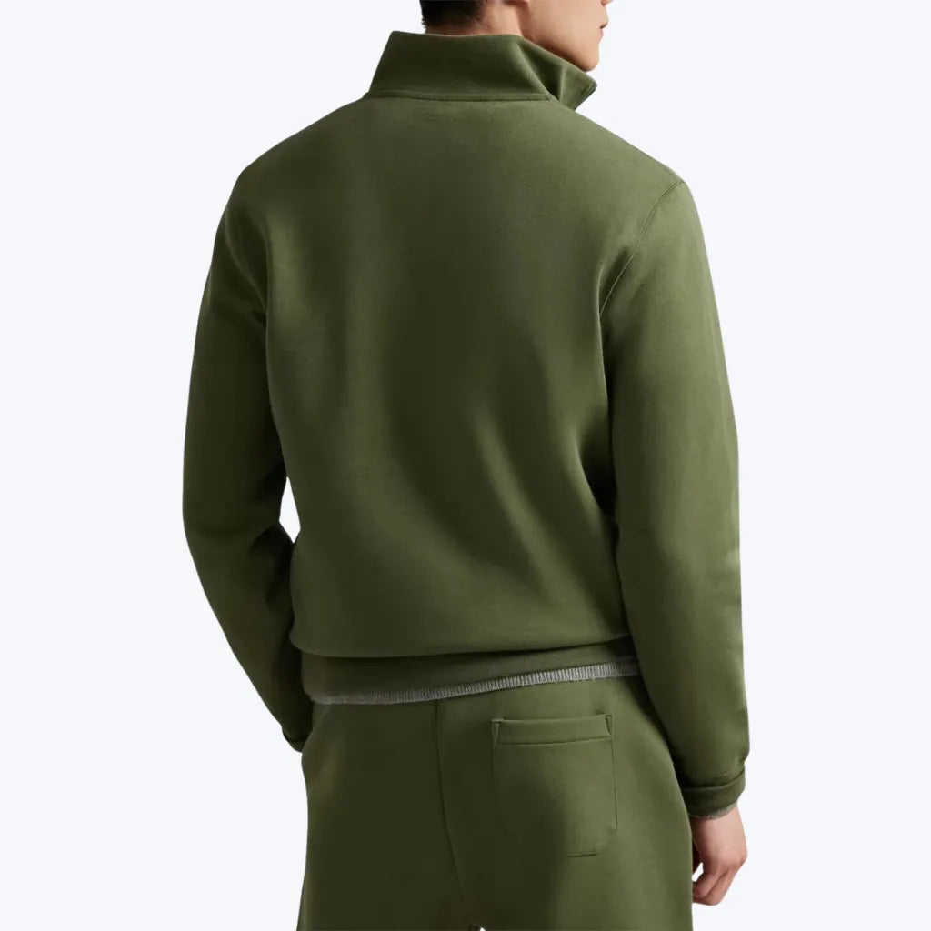 Moletom com Zíper Parcial Rauph Lauren