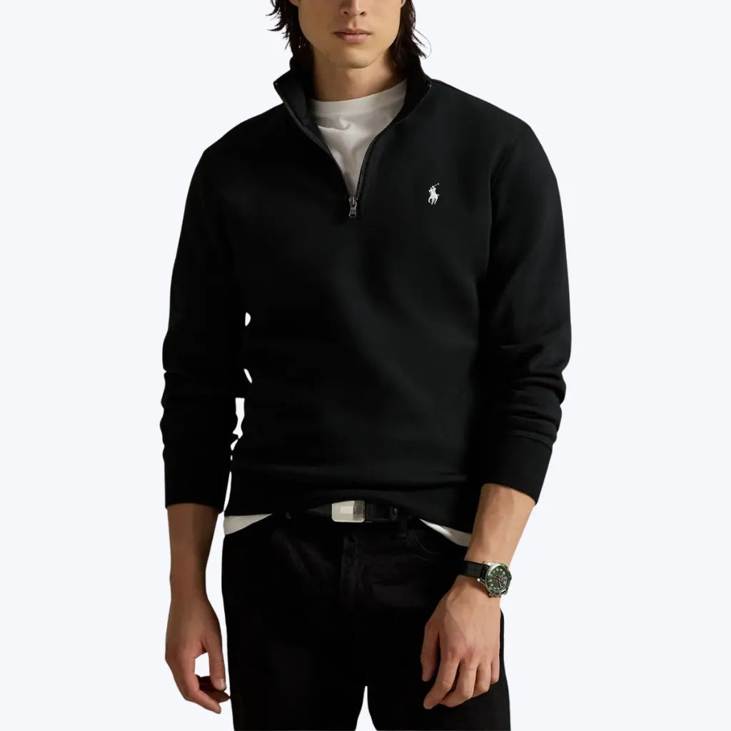 Moletom com Zíper Parcial Rauph Lauren