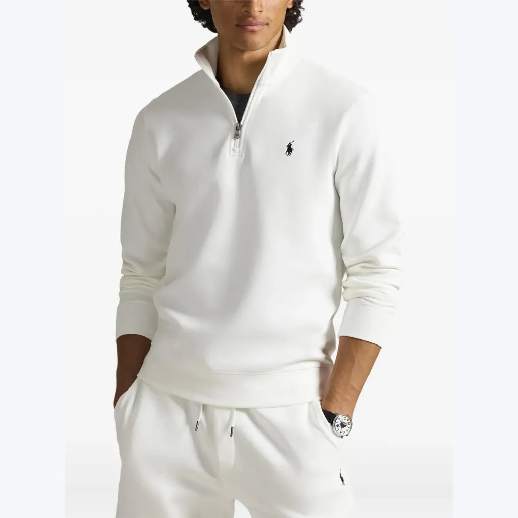 Moletom com Zíper Parcial Rauph Lauren