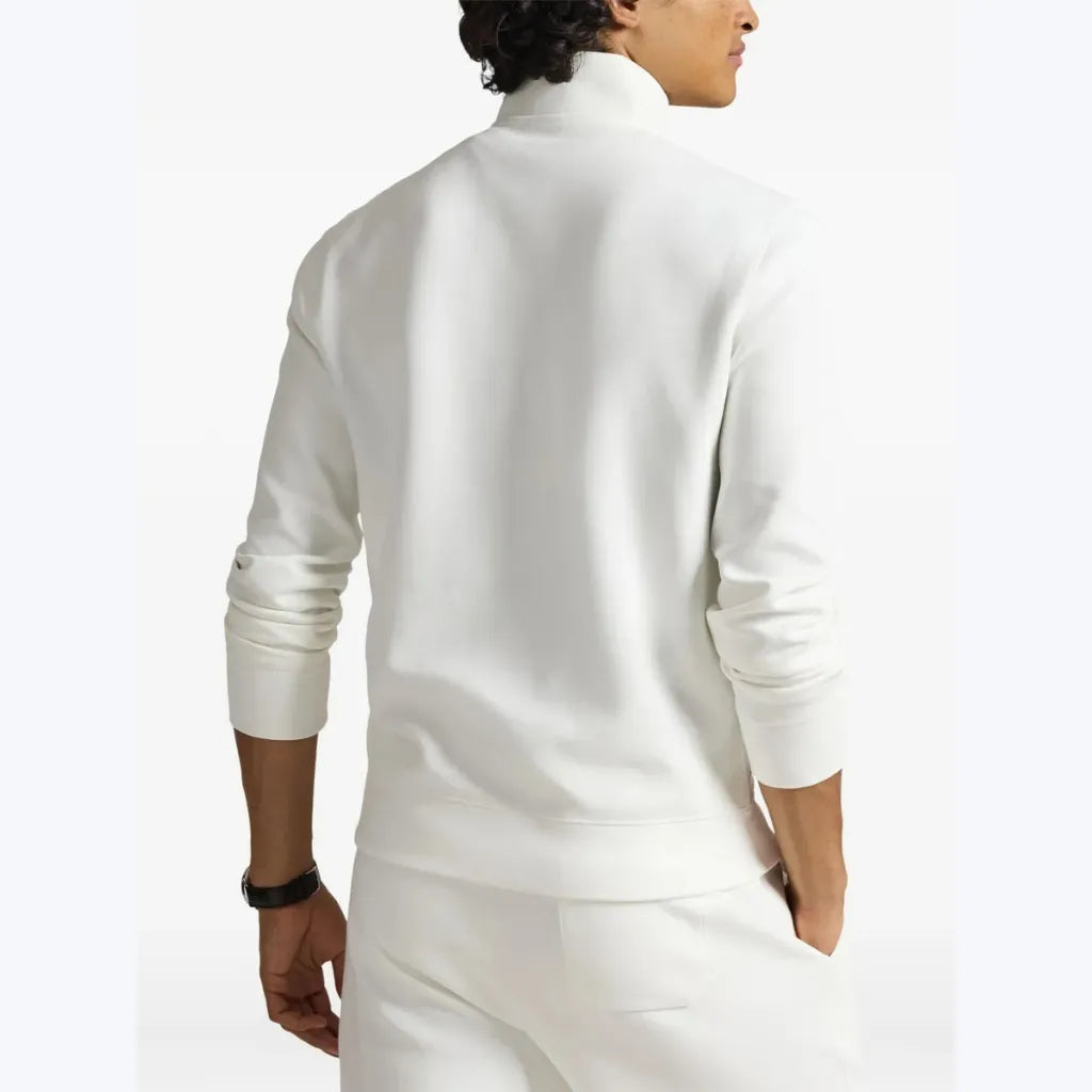 Moletom com Zíper Parcial Rauph Lauren