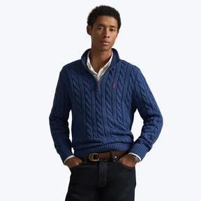 Suéter de Algodão com Zíper Ralph Lauren