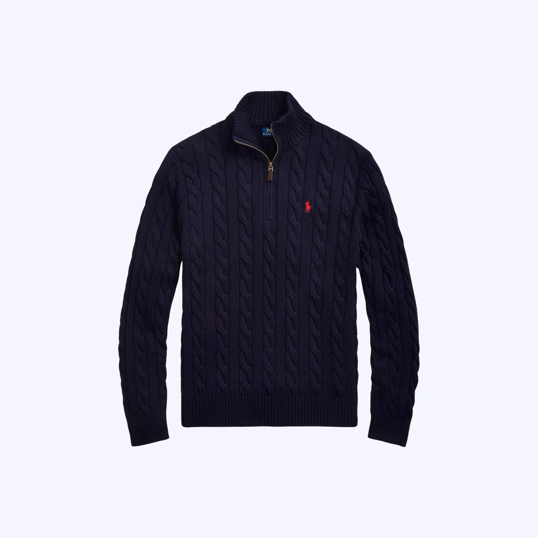 Suéter de Algodão com Zíper Ralph Lauren