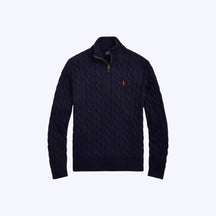 Suéter de Algodão com Zíper Ralph Lauren