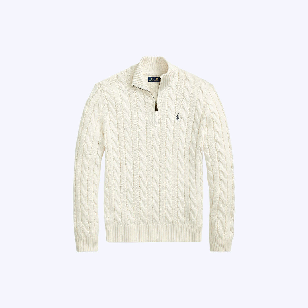 Suéter de Algodão com Zíper Ralph Lauren