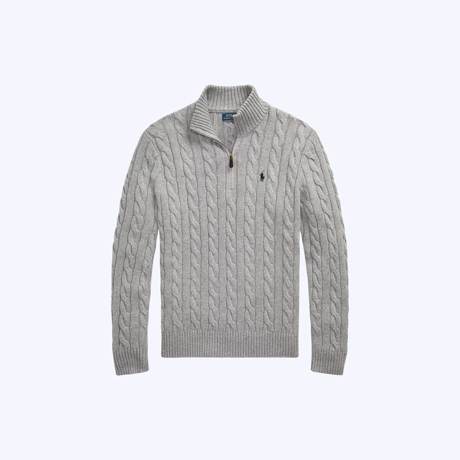 Suéter de Algodão com Zíper Ralph Lauren