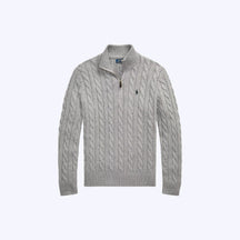 Suéter de Algodão com Zíper Ralph Lauren