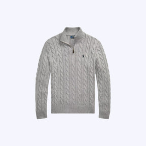 Suéter de Algodão com Zíper Ralph Lauren