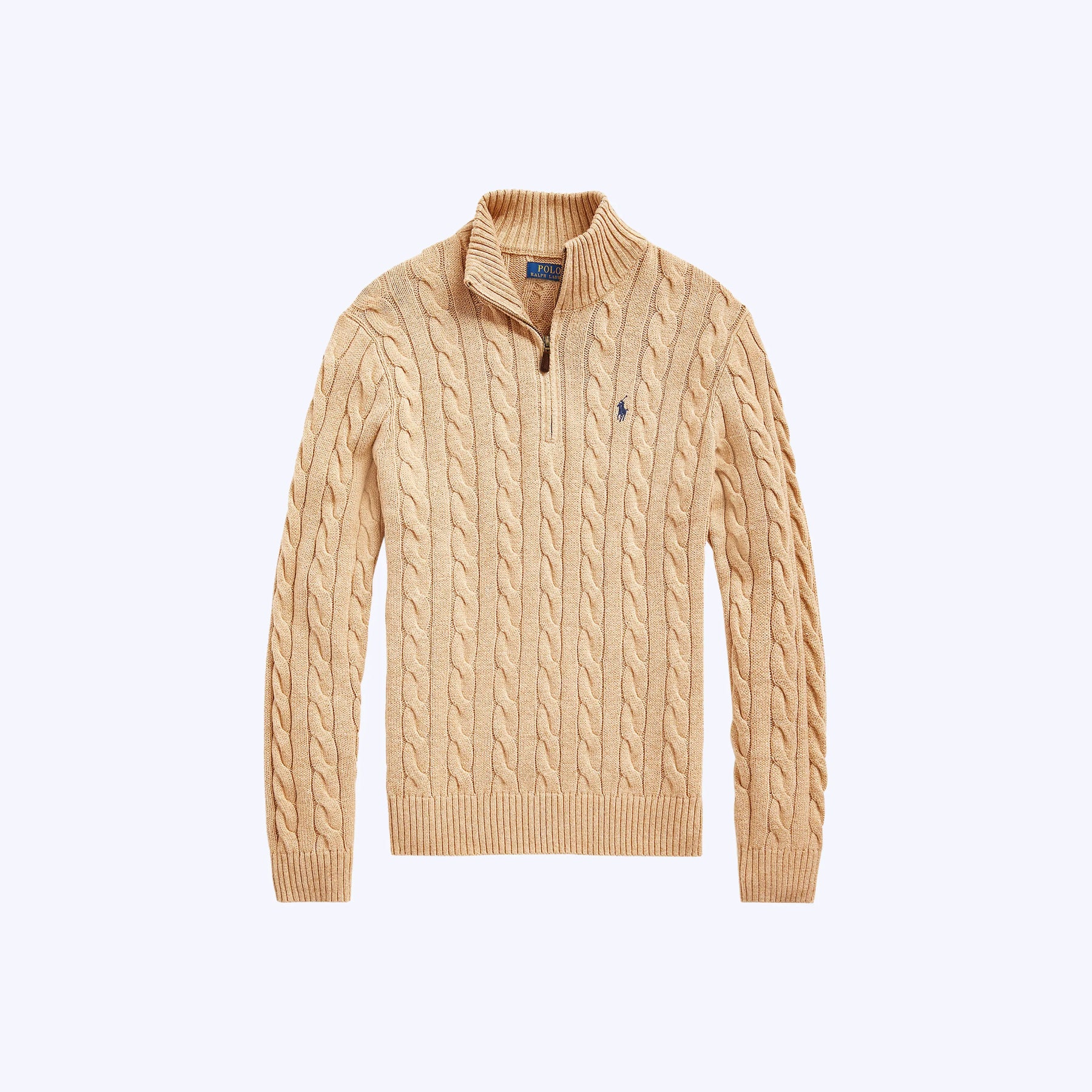 Suéter de Algodão com Zíper Ralph Lauren