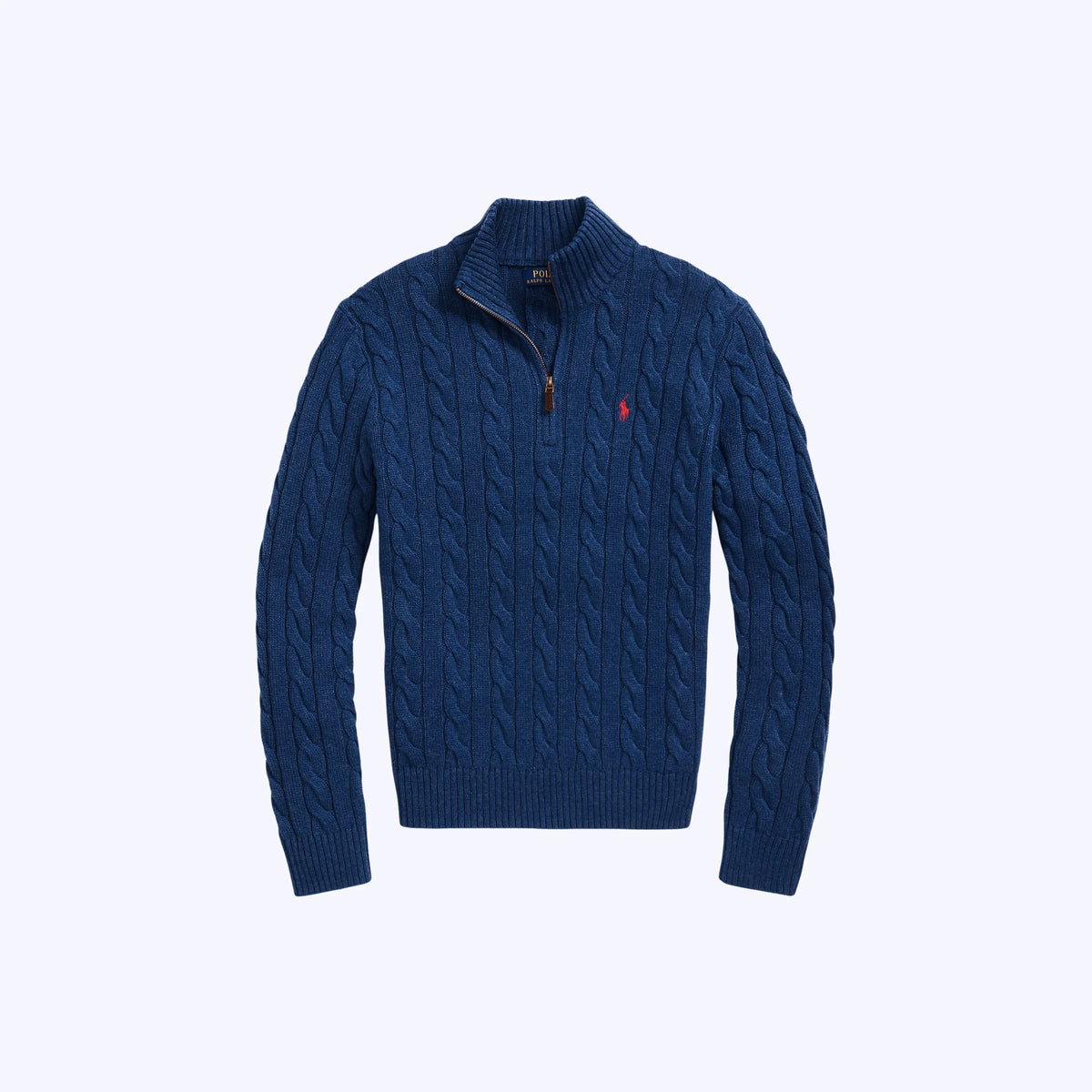 Suéter de Algodão com Zíper Ralph Lauren