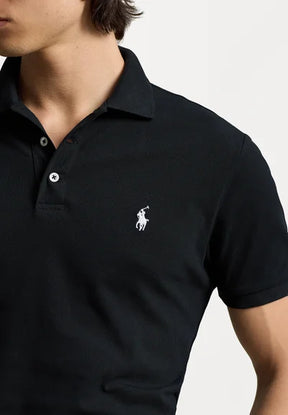 Camiseta Polo de Botão R&L Preto